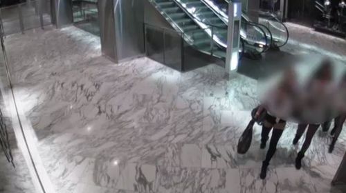 A small group of security guards at Westfield Sydney have been using surveillance cameras to film and share images of unsuspecting female shoppers. (A Current Affair)