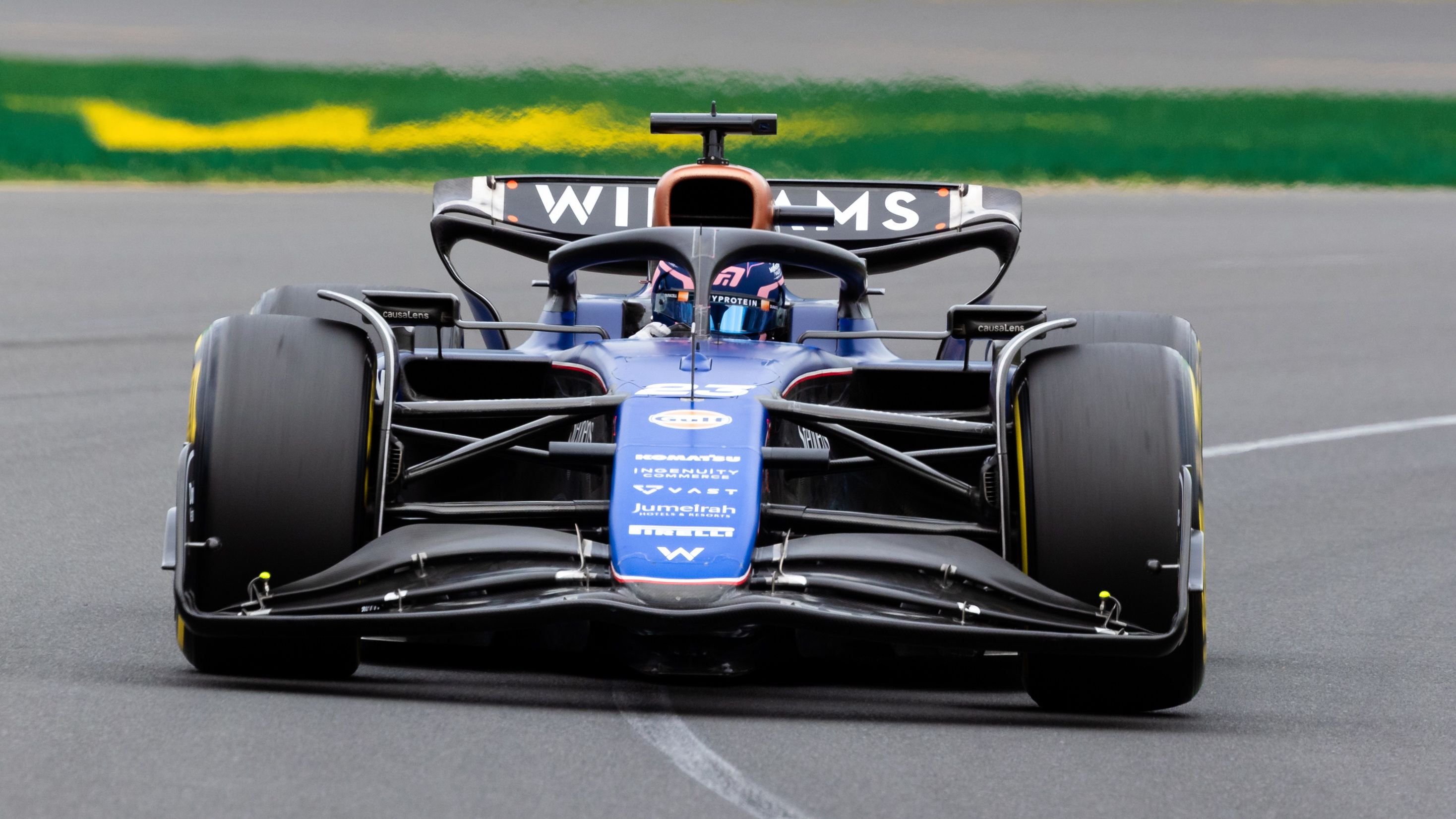 Alexander Albon driving for Williams Racing during the 2024 Rolex Australian Formula One Grand Prix at the Melbourne Grand Prix Circuit on March 23, 2024 in Albert Park, Australia. (Photo by Dave Hewison/Speed Media/Icon Sportswire)