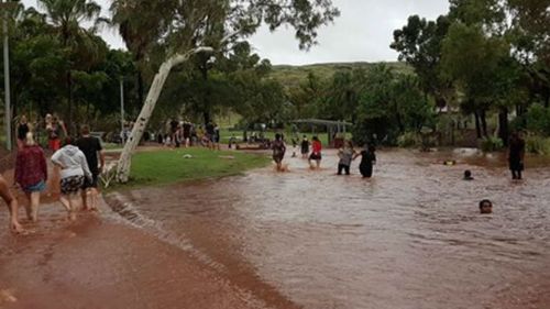 Perth dumped with summer deluge in second wettest February day on record