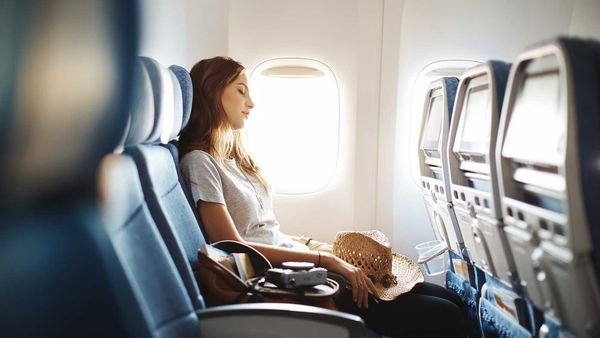 Cathay Pacific economy cabin