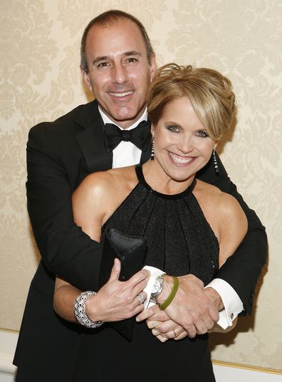 Katie Couric and Matt Lauer