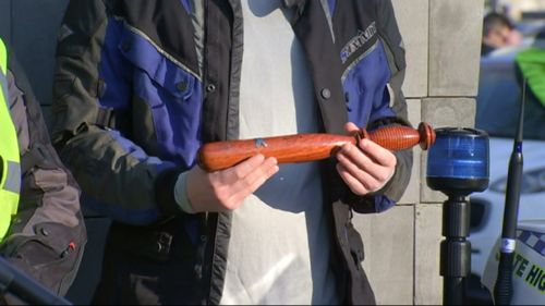 The baton will be transported to Canberra. 