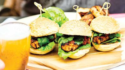 Recipe: <a href="http://kitchen.nine.com.au/2017/02/17/07/07/buns-with-barbecued-pork-belly-and-chilli-jam" target="_top">Buns with barbecued pork belly and chilli jam</a>