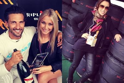 <br/>They came, they saw... they 'selfied'. <br/><br/>Our fave celebs sure made their social media mark at the 2014 Grand Prix in Melbourne over the weekend. Oh, and some of them raced in the Mazda 3 Celeb GP too.<br/><br/>From Bachelor Tim Robards champagne showers to Racheal Finch's high-fash Formula 1 snaps, check out our fave Insta-pics from the race track.