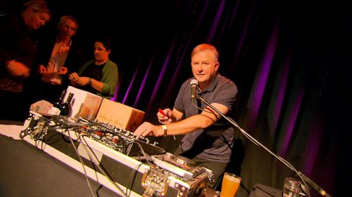 DJ Albo played to around 250 people last night. (9NEWS)