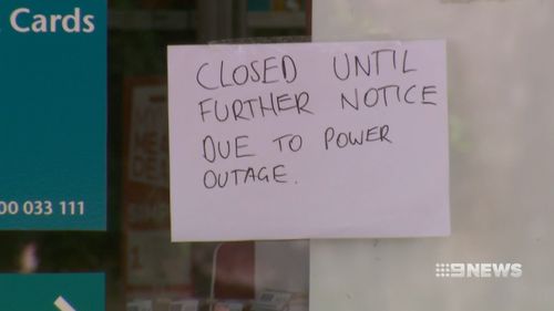 Power outages hit parts of the state as temperatures soared.