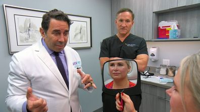 The Botched doctors have never seen anything like Holly's nose before.