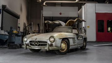 Million-dollar car hiding in barn