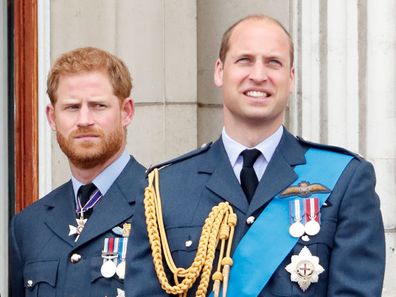 Harry and William reunite