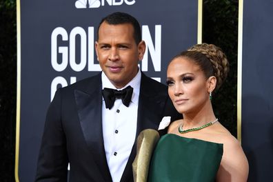 Alex Rodriguez and Jennifer Lopez