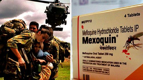 Australian soldiers serving in East Timor during 2000 to 2002 were given the anti-malaria drug mefloquine. (Photo: AAP).