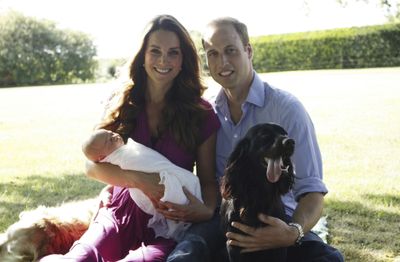 The Cambridges and Lupo