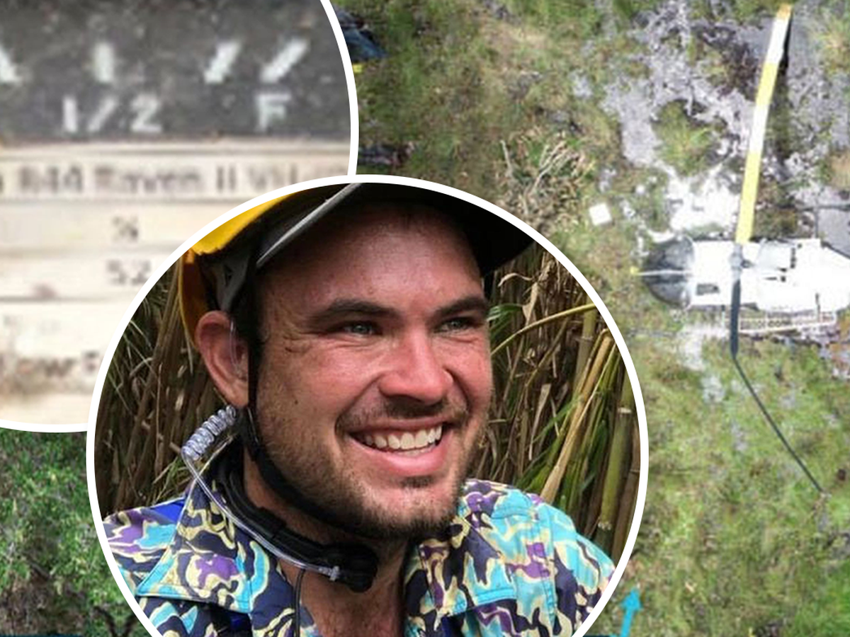 Outback Wrangler star Chris 'Willow Wilson was dangling on sling