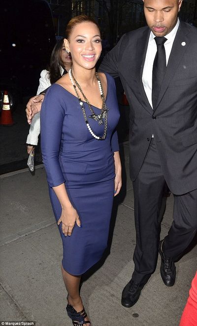 Beyoncé at an Obama fundraiser in New York, March, 212