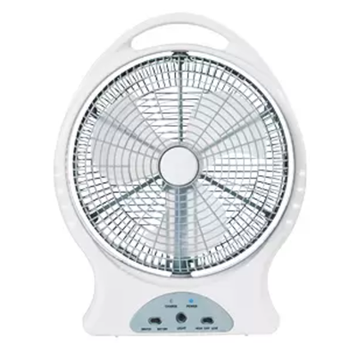 Rechargeable Fan with LED Lights 
