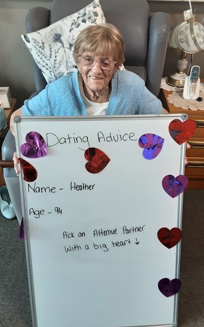 Heather, 84: "A big heart"