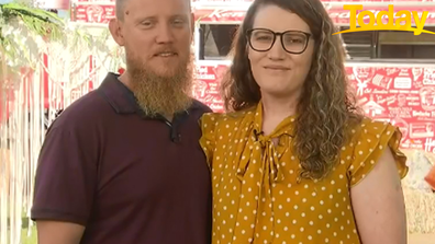 The pair were chosen for the world's first KFC wedding.