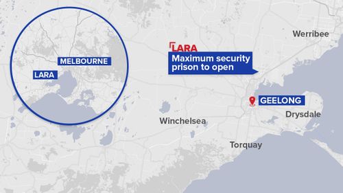 The new publicly-run jail would "roughly double" the size of the existing Barwon Prison. (9NEWS)