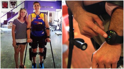 Paraplegic man from Western Australia given the chance to walk down the aisle with robotic exoskeleton