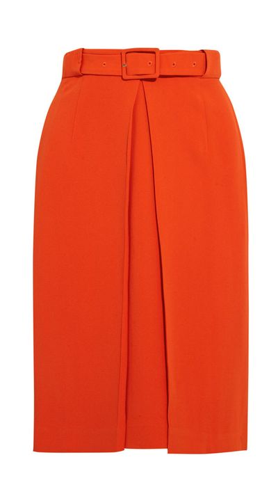 <a href="http://www.theoutnet.com/en-AU/product/Raoul/Pleated-crepe-skirt/482776">Pleated Crepe Skirt, approx. $174, Raoul</a>