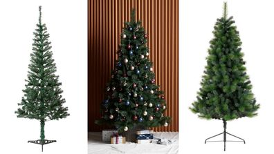 Traditional Christmas trees for under $100.