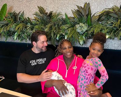 Alexis Ohanian and Serena Williams