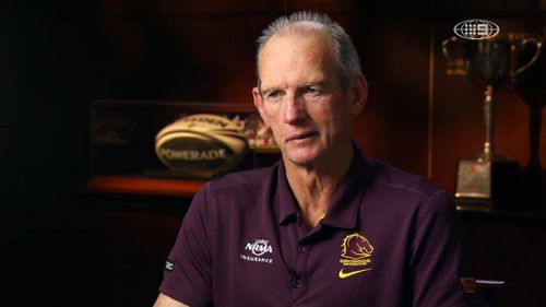 Coach Wayne Bennett has led the Broncos to previous victories. 