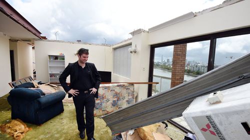 Our unit is like a bomb site: storm victim