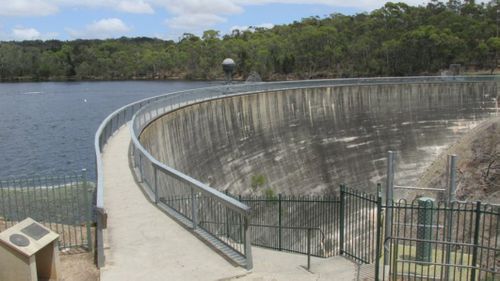 The Whispering Wall is an old dam wall in South Australia.