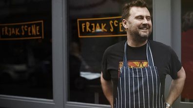 Australian chef Scott Hallsworth Freak Scene London 2