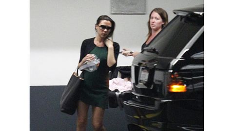 First photo of Victoria Beckham after having her fourth child