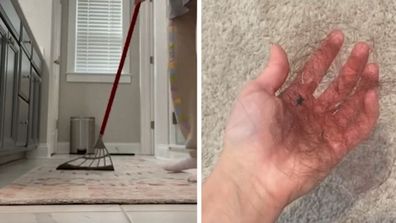 Cleaning hack TikTok vacuum