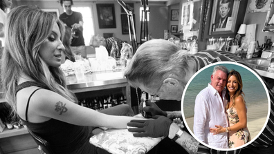 Jacy Nittolo and Ray Liotta