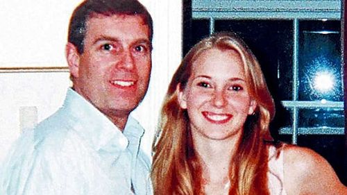 Prince Andrew and Virginia Roberts. 