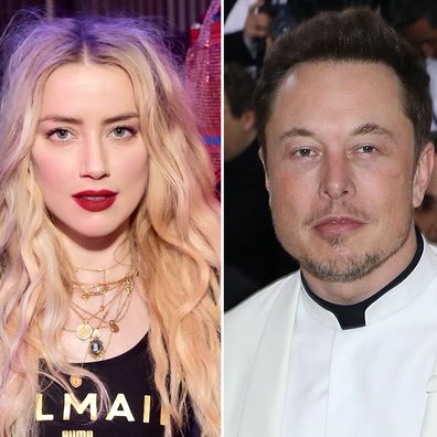 Elon Musk, Amber Heard, Cara Delevingne