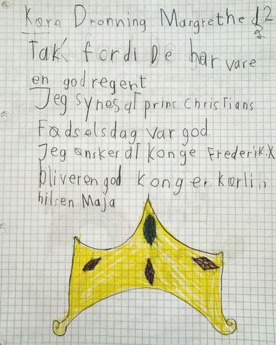 queen margrethe of denmark abdication message
