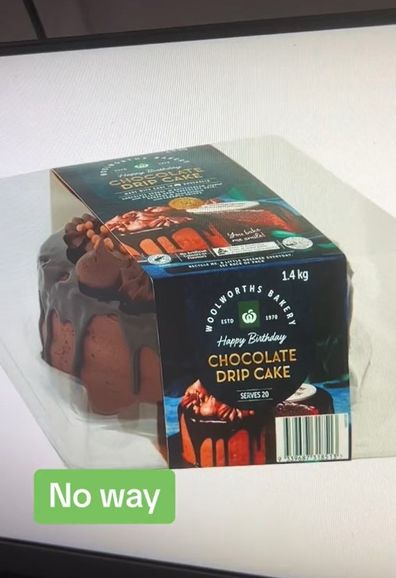 Woolworths reveals that Chris Hemsworth's birthday cake was their Chocolate Drip Cake