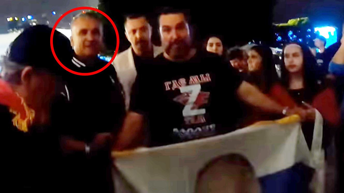 Srdjan Djokovic - Novak&#x27;s father - has been caught posing for photos with pro-Russia supporters at Melbourne Park.
