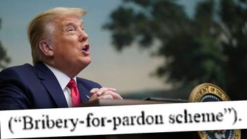 The White House is being investigated in a bribery-for-pardon scheme.