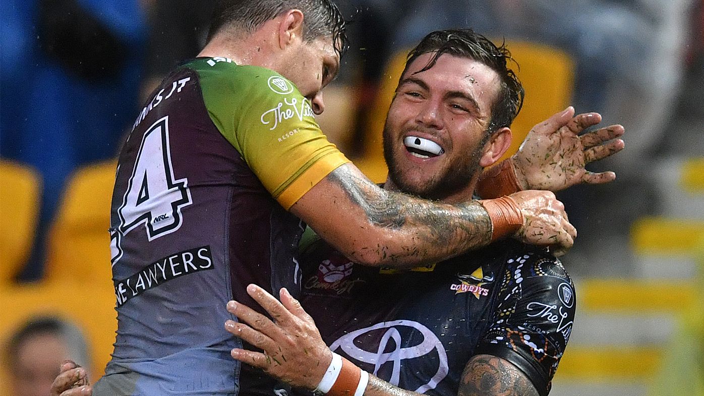 Johnathan Thurston and Kyle Feldt heroics lead North Queensland Cowboys to walkoff win over Melbourne Storm