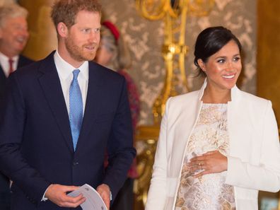 Fans think they can see baby Sussex kicking in this video