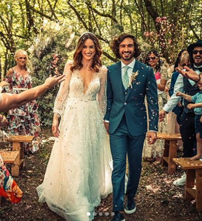 Joe Wicks wedding day