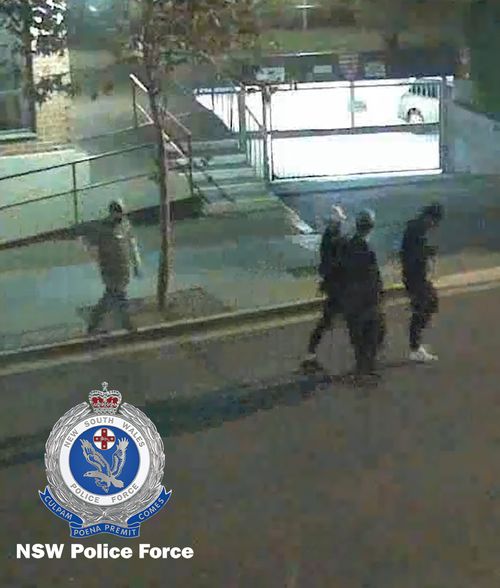 The boys were walking along Little and Charles streets at 2am on May 19. Picture: NSW Police 