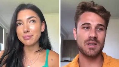 MAFS, Ella Ding, Mitch Eynaud, Dinner Party 