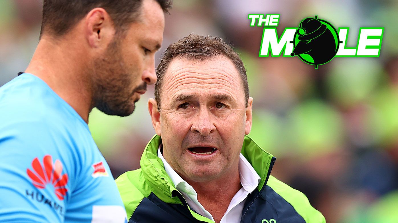 Canberra coach Ricky Stuart is in hot water after allegedly abusing referee Henry Perenara in Saturday&#x27;s match against the Warriors.