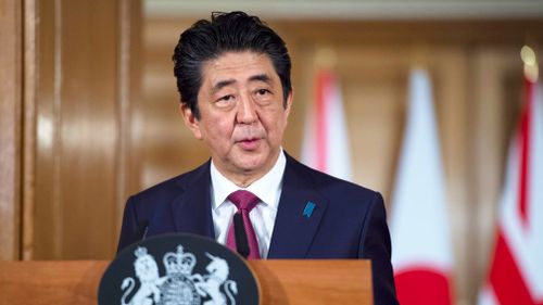 Japanese Prime Minister Shinzo Abe has urged British lawmakers to back Prime Minister Theresa May's Brexit deal.