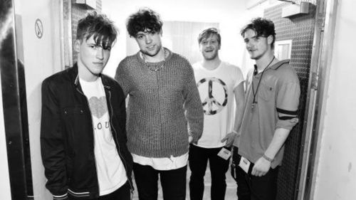 The four members of Viola Beach.