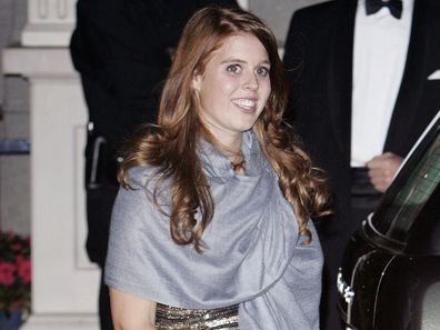 Princess Beatrice attends the Queen's 80th birthday party in 2006