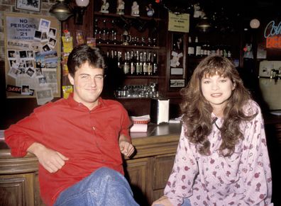 Valerie Bertinelli and Matthew Perry