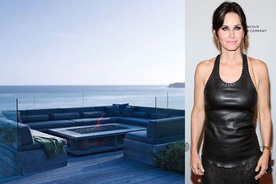 <b>Super-flash feature</b>: Lava rock fire-pit <br/><br/>Most break-ups see celebs chop their hair or get messy in Cabo... Courteney Cox's split from ex-hubby David Arquette saw her renovate her Malibu mansion and throw a lava rock fire-pit in her front yard. <br/><br/>Hell hath no fury like a woman scorned...